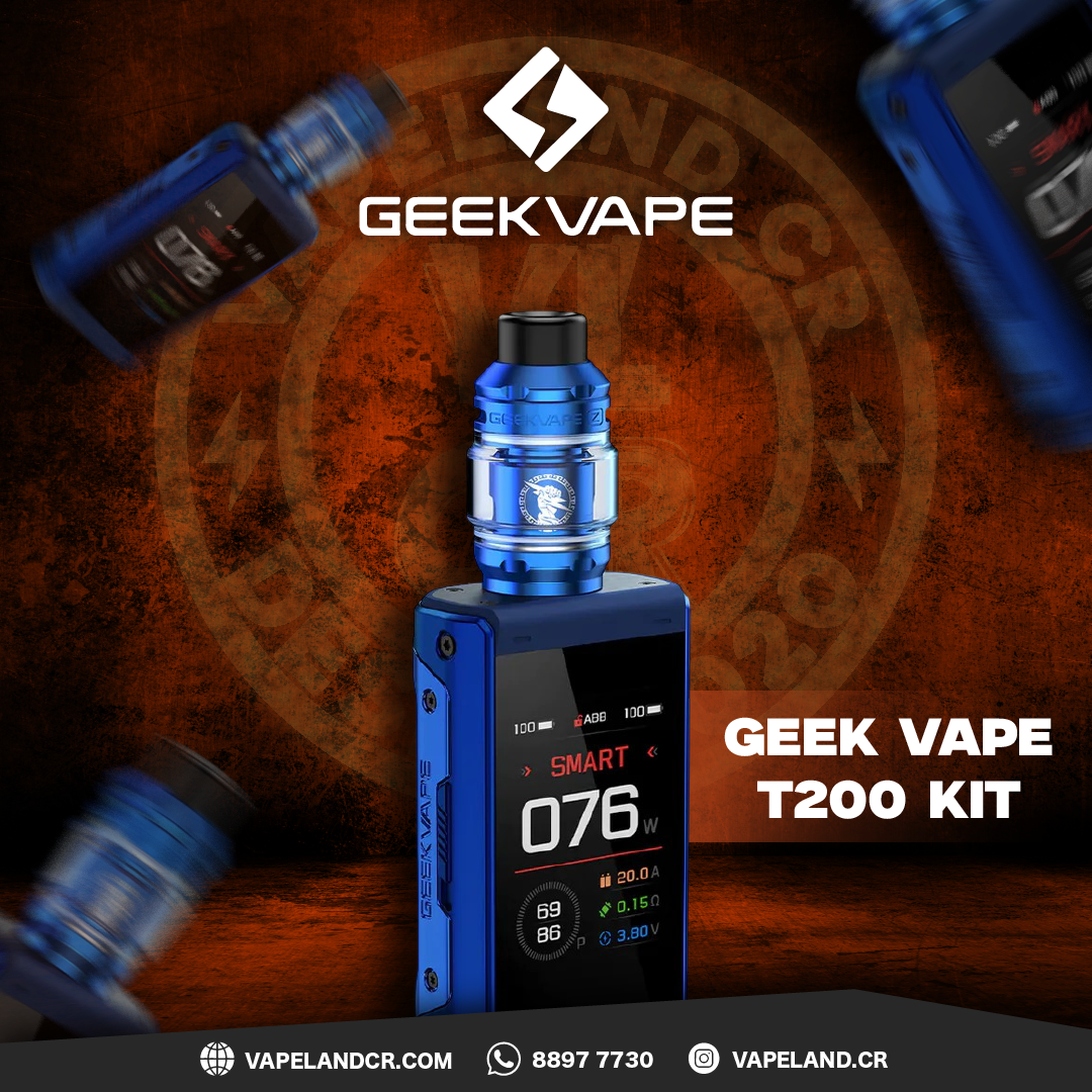 Geek Vape T200 Kit. TC SOLUCIONES Geek Vape T200 Kit. TC SOLUCIONES