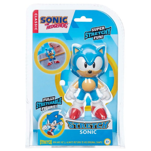 Goo Jit Zu Classic Sonic The Hedgehog Stretch Sonic.