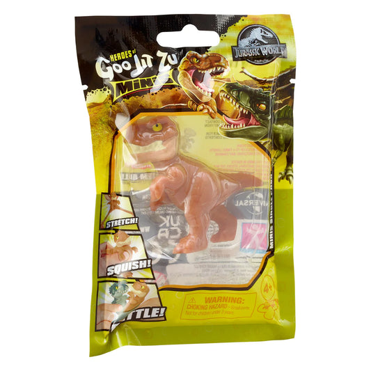 Goo Jit Zu Minis Jurassic World Tiranosaurio Rex Moose.