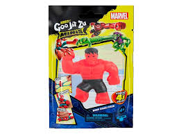 Goo Jit Zu Minis Marvel Hulk Rojo.