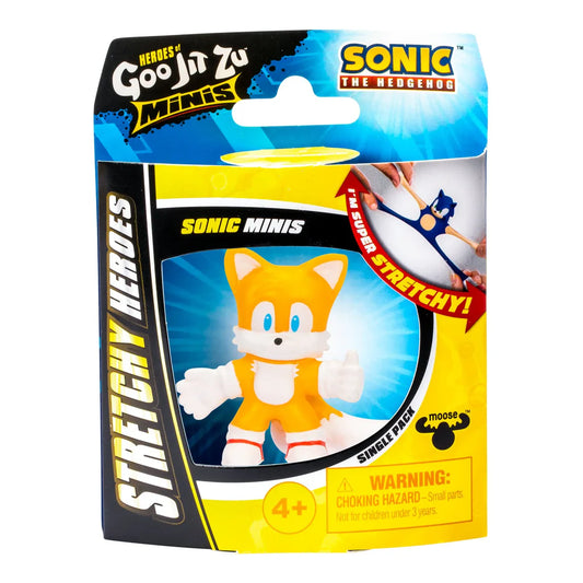 Goo Jit Zu Minis Stretchy Heroes Sonic Minis Tails.