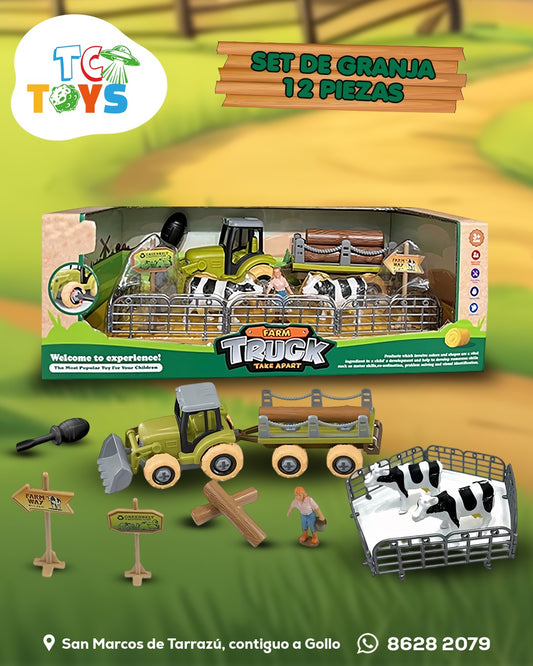 Granja J&P Farm Truck Take Apart.