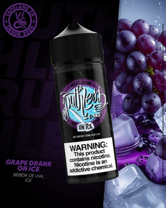 Ruthless Grape Drank On Ice 3mg y 6mg.