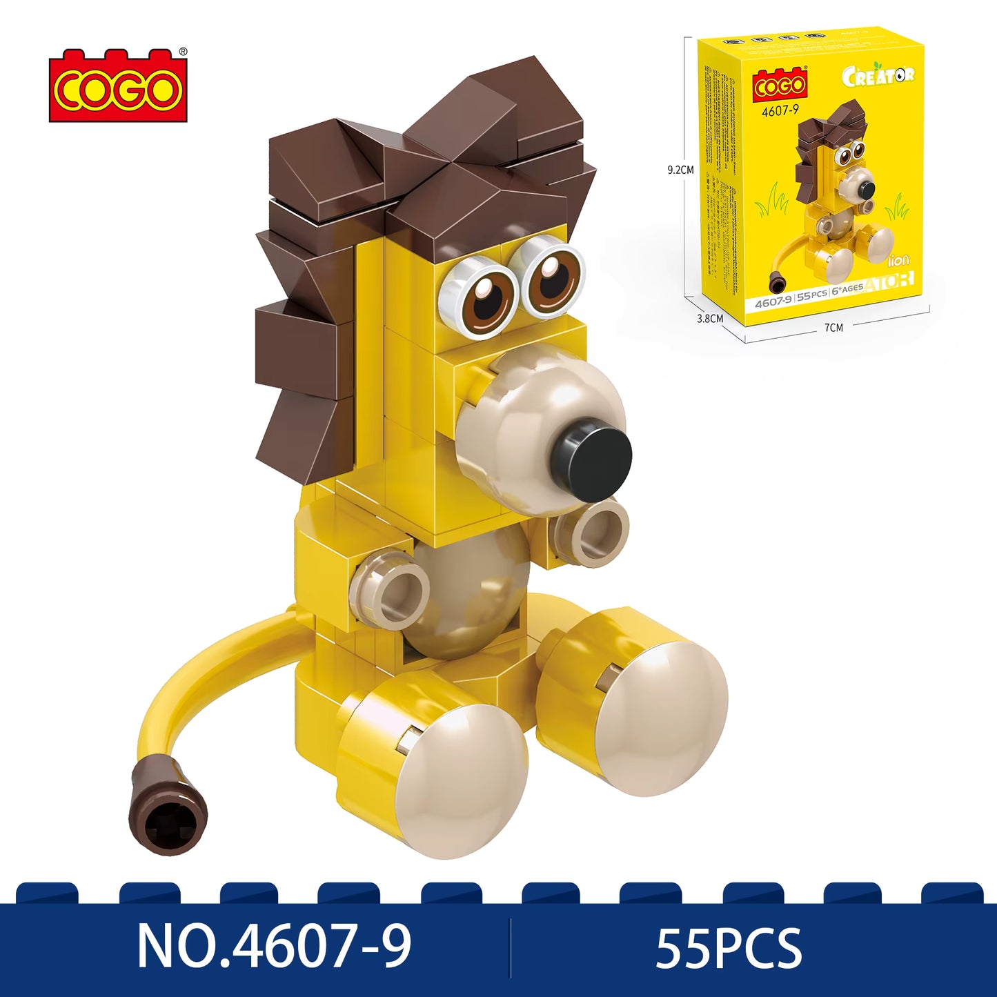 Lego COGO Lion 4607-9.
