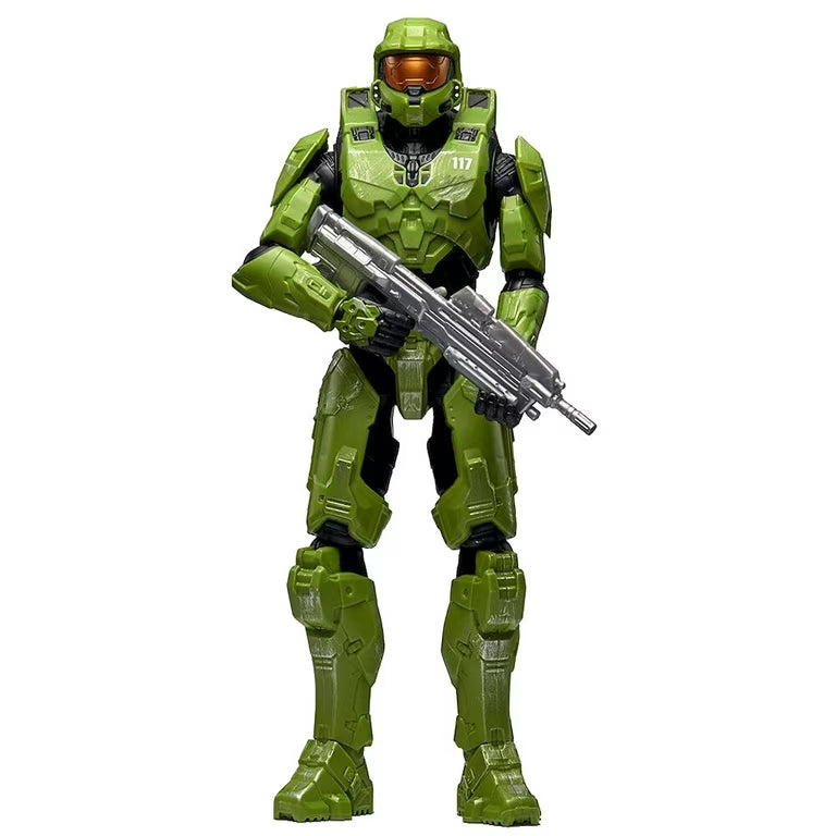 Figura HALO Master Chief With Assault Rifle.