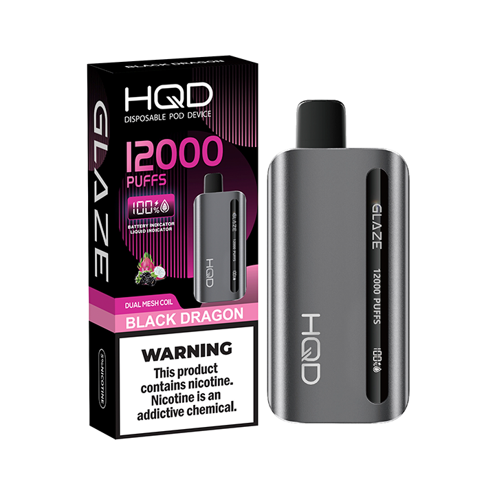 HQD Black Dragon 12000 puffs.