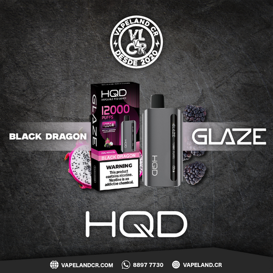 HQD Black Dragon 12000 puffs.