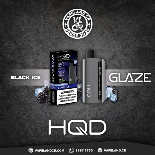 HQD Black Ice 12000 puffs.