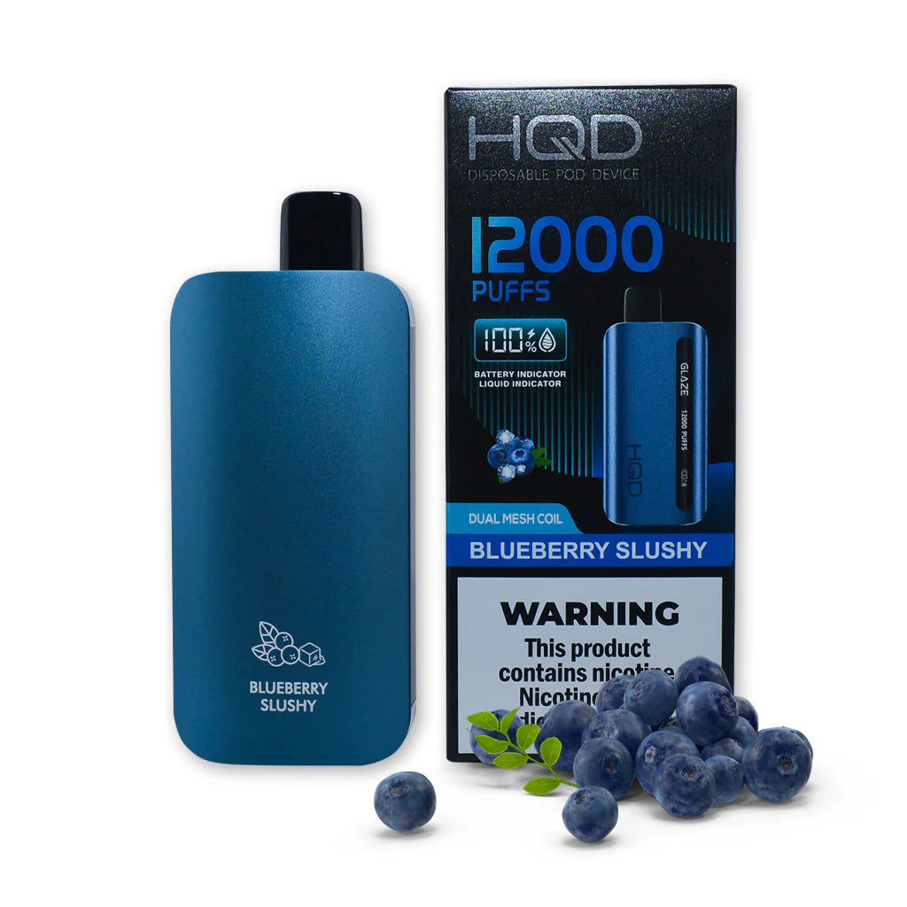 HQD Blueberry 12000 puffs.