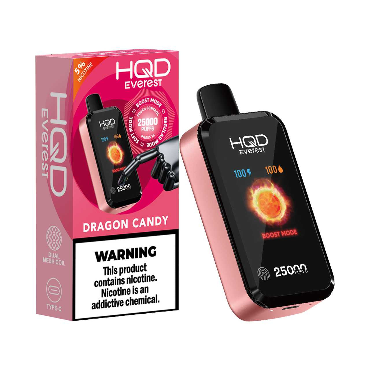 HQD Everest Dragon Candy 25000 puffs.