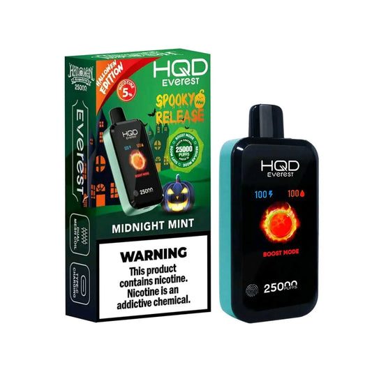 HQD Everest Midnight Mint 25000 puffs.