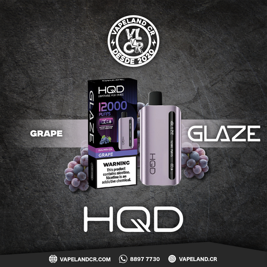 HQD Grape 12000 puffs.