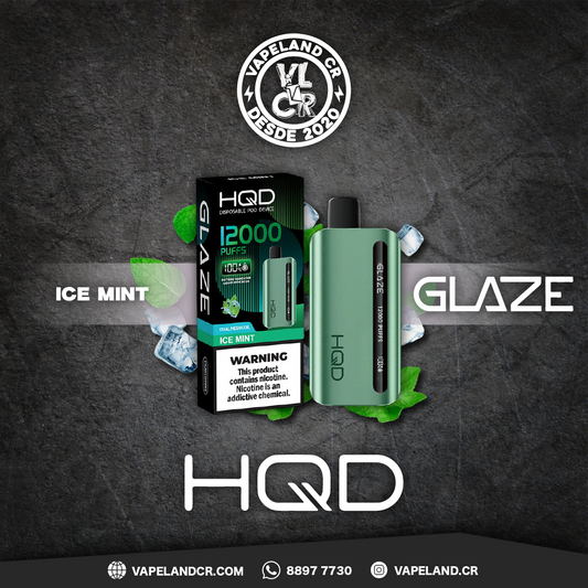 HQD Ice Mint 12000 puffs.