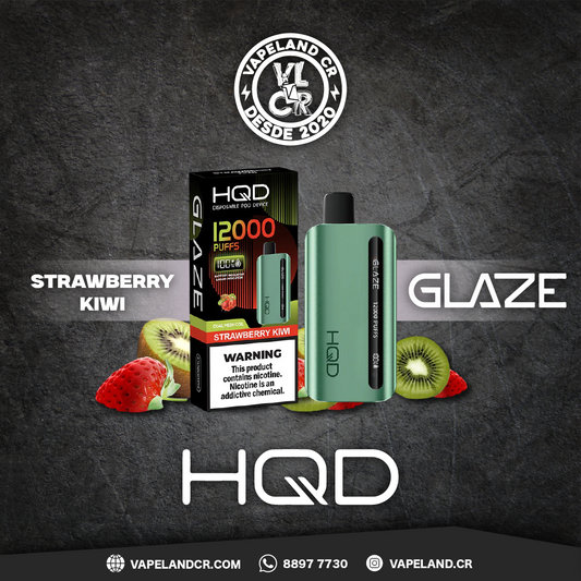 HQD Strawberry Kiwi 12000 puffs.