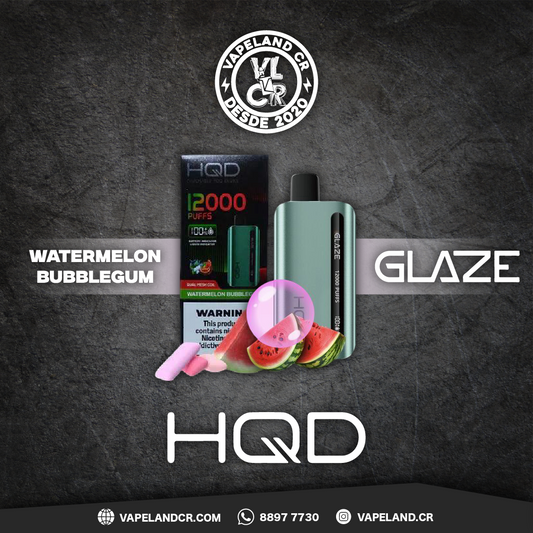 HQD Watermelon Bubblegum 12000 puffs.
