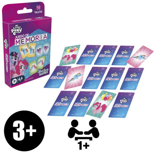 Hasbro Games Juego de Memoria My Little Pony.