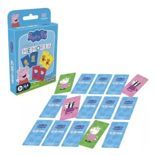 Hasbro Games Juego de Memoria Peppa Pig.