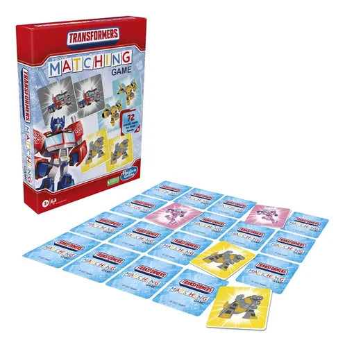 Hasbro Games Juego de Memoria Transformers.