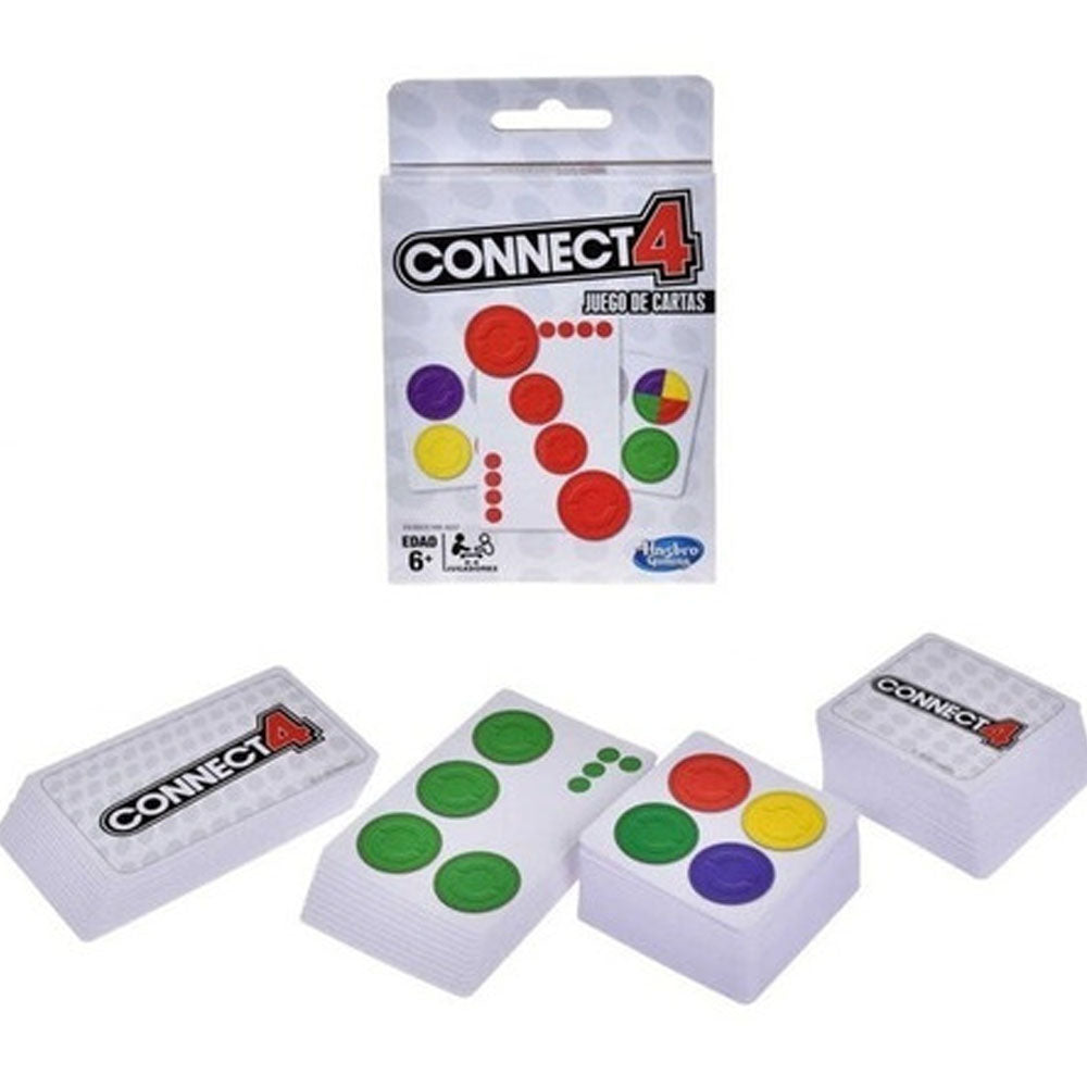 Hasbro Gaming Connect 4 Juego de Cartas.