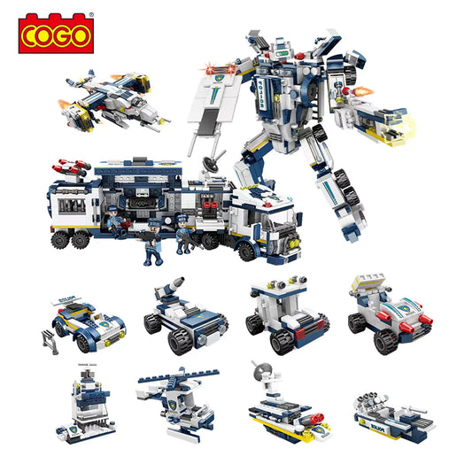 Lego COGO 8 in 3 Police 3059.