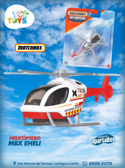 Helicóptero Matchbox MBX Eheli.