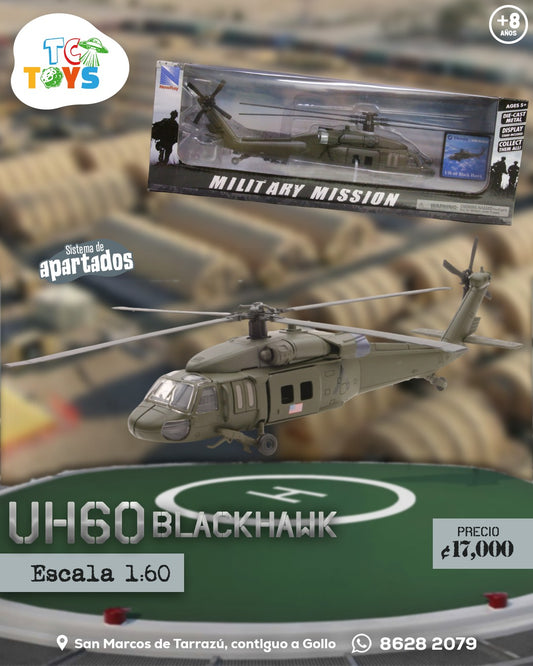 Helicóptero NewRay UH-60 Black Hawk.