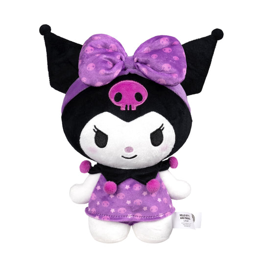 Peluche Hello Kitty y Sus Amigos Kuromi en Pijama Jazwares.