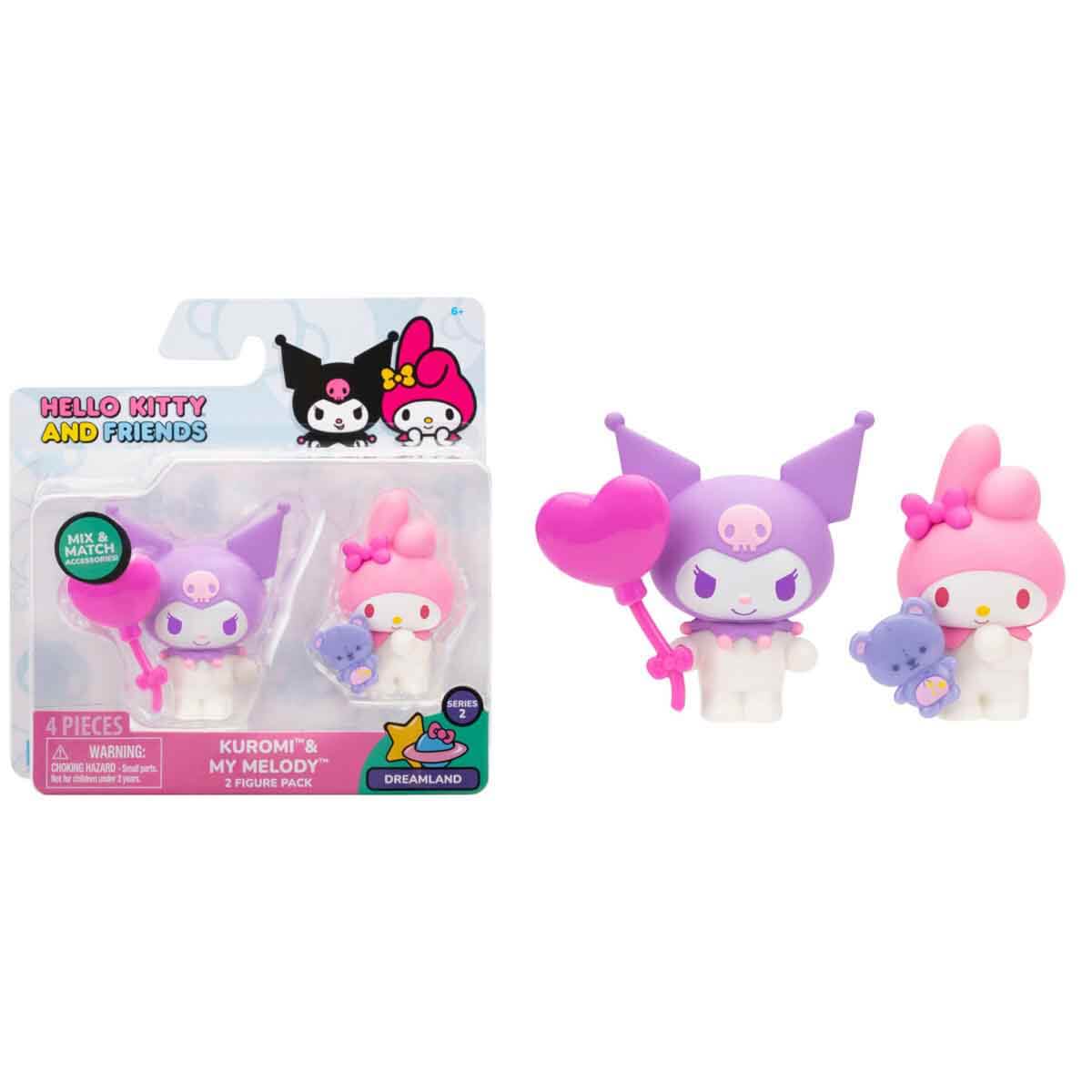 Hello Kitty And Friends Kuromi y My Melody Jazwares.