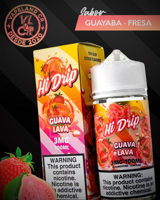 Hi-Drip Guava Lava 3mg y 6mg.