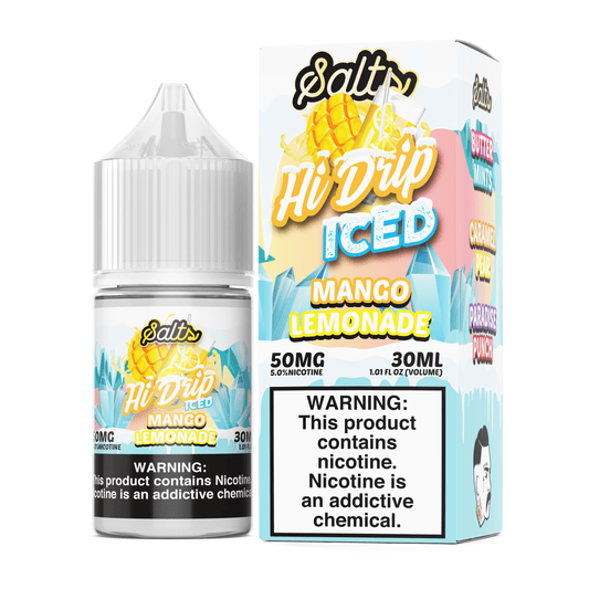 Hi-Drip Iced Salts Mango Lemomade 20mg y 50mg.