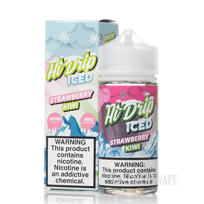 Hi-Drip Iced Strawberry Kiwi 3mg y 6mg.