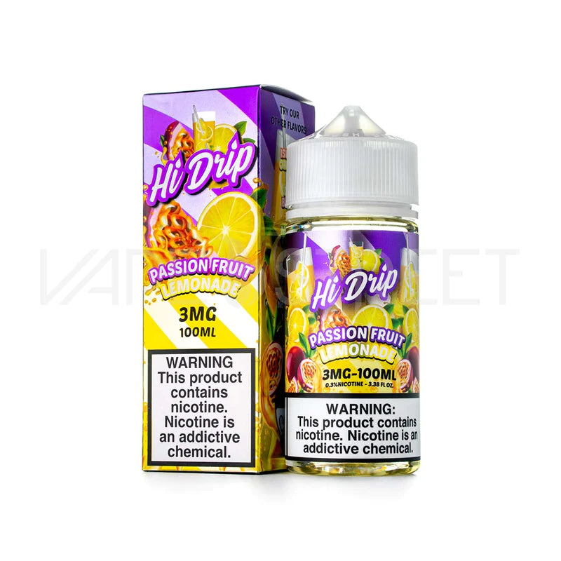 Hi-Drip Passion Fruit Lemonade 3mg y 6mg.