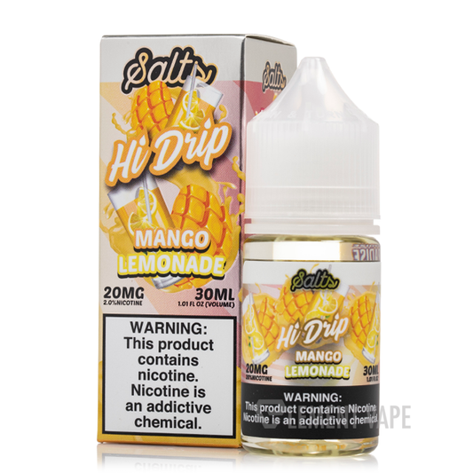 Hi-Drip Salts Mango Lemonade 20mg y 50mg.