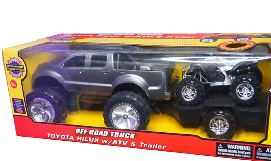 Hilux de Fricción con Cuadriciclo.