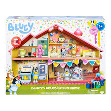 Hogar de Celebración de Bluey Moose.