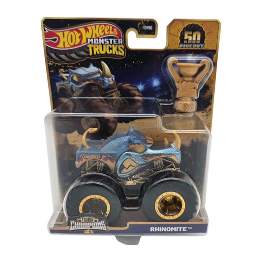 Hot Wheels Monster Trucks 50 Bigfoot Rhinomite.