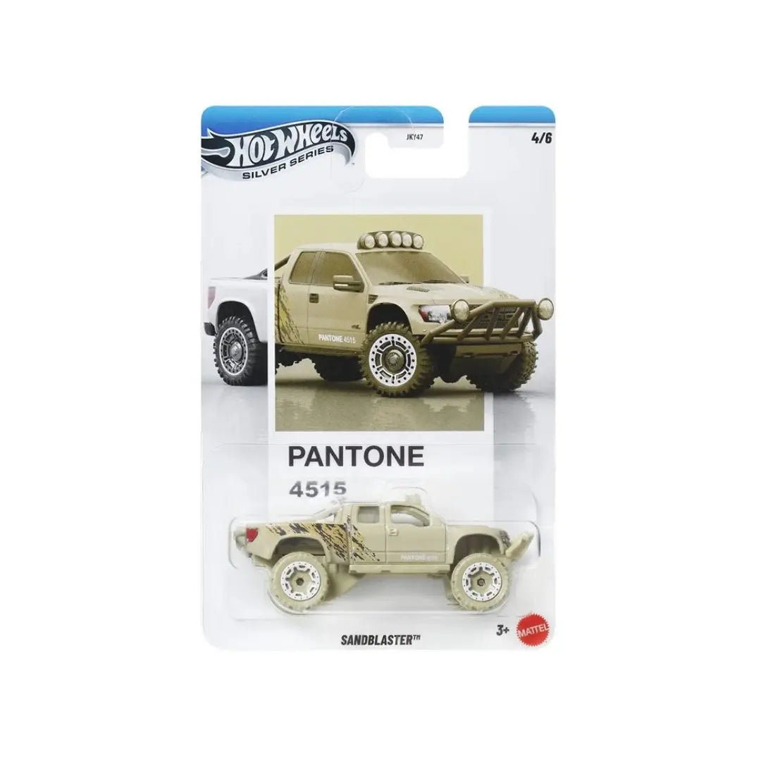Hot WHeels Silver Series Pantone 4515 Sandblaster.