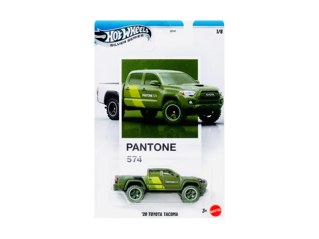 Hot WHeels Silver Series Pantone 574 20 Toyota Tacoma.