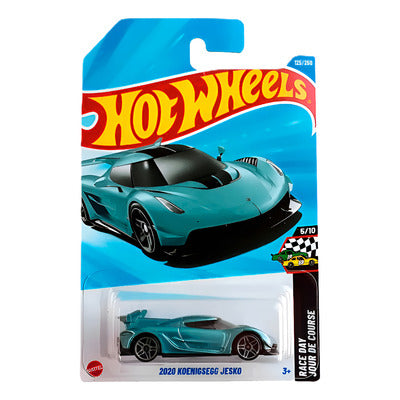 Hot Wheels 2020 Koenigsegg Jesko Azul.