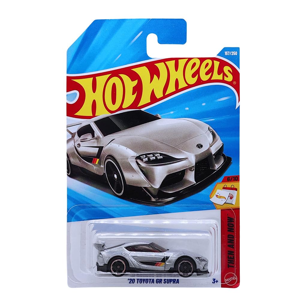 Hot Wheels 20 Toyota GR Supra Gris.