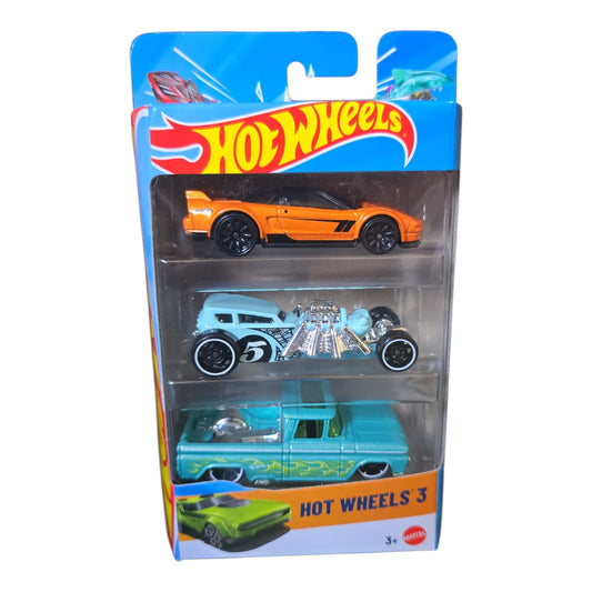 Hot Wheels 3 Pack.