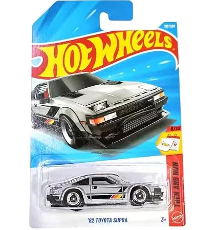 Hot Wheels 82 Toyota Supra Gris.