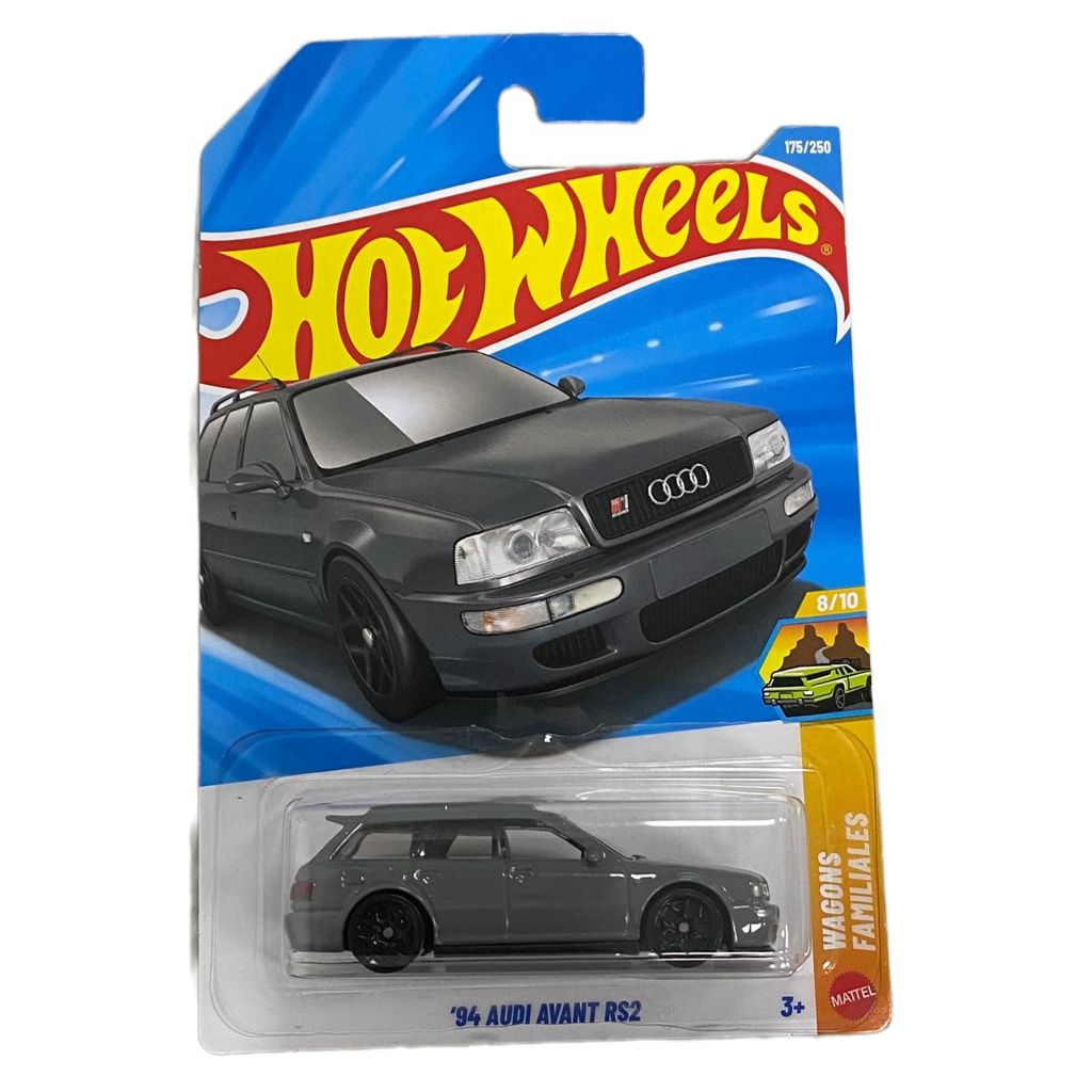 Hot Wheels 94 Audi Avant RS2 Gris.