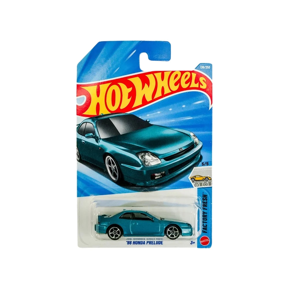 Hot Wheels 98 Honda Prelude Turquesa.