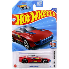 Hot Wheels Alpha Pursuit Rojo.