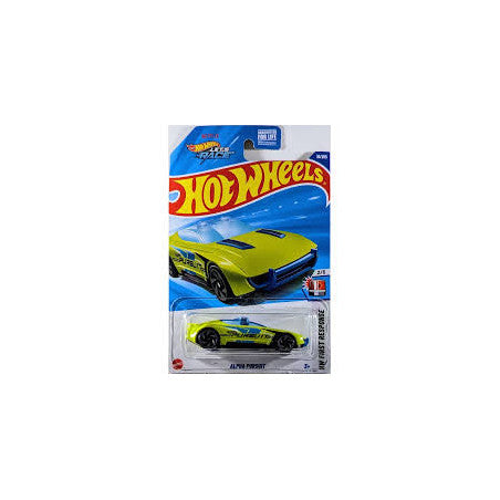 Hot Wheels Alpha Pursuit Verde.