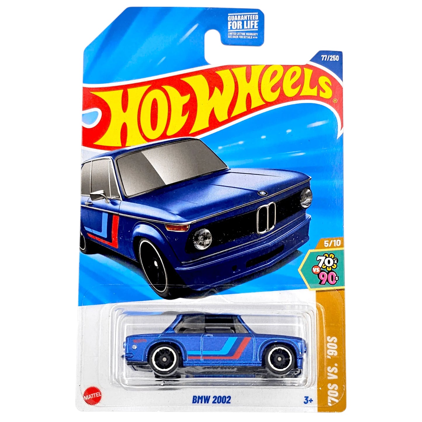 Hot Wheels BMW 2002 Azul.