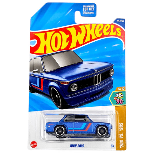 Hot Wheels BMW 2002 Azul.