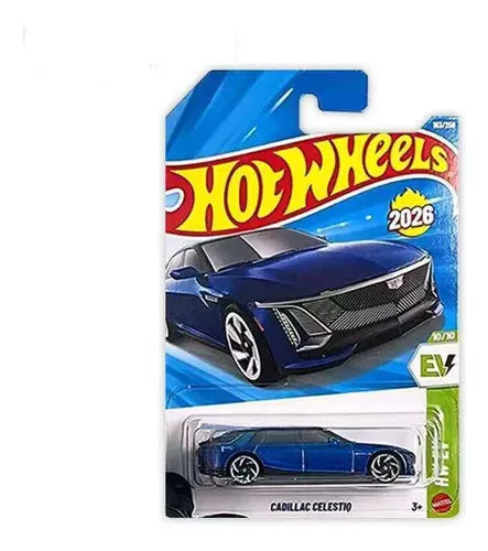 Hot Wheels Cadillac Celestiq Azul.