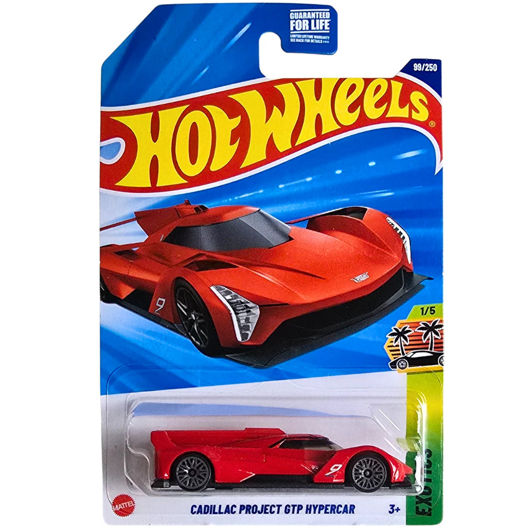 Hot Wheels Cadillac Project GTP Hypercar/Hypervoiture Rojo.